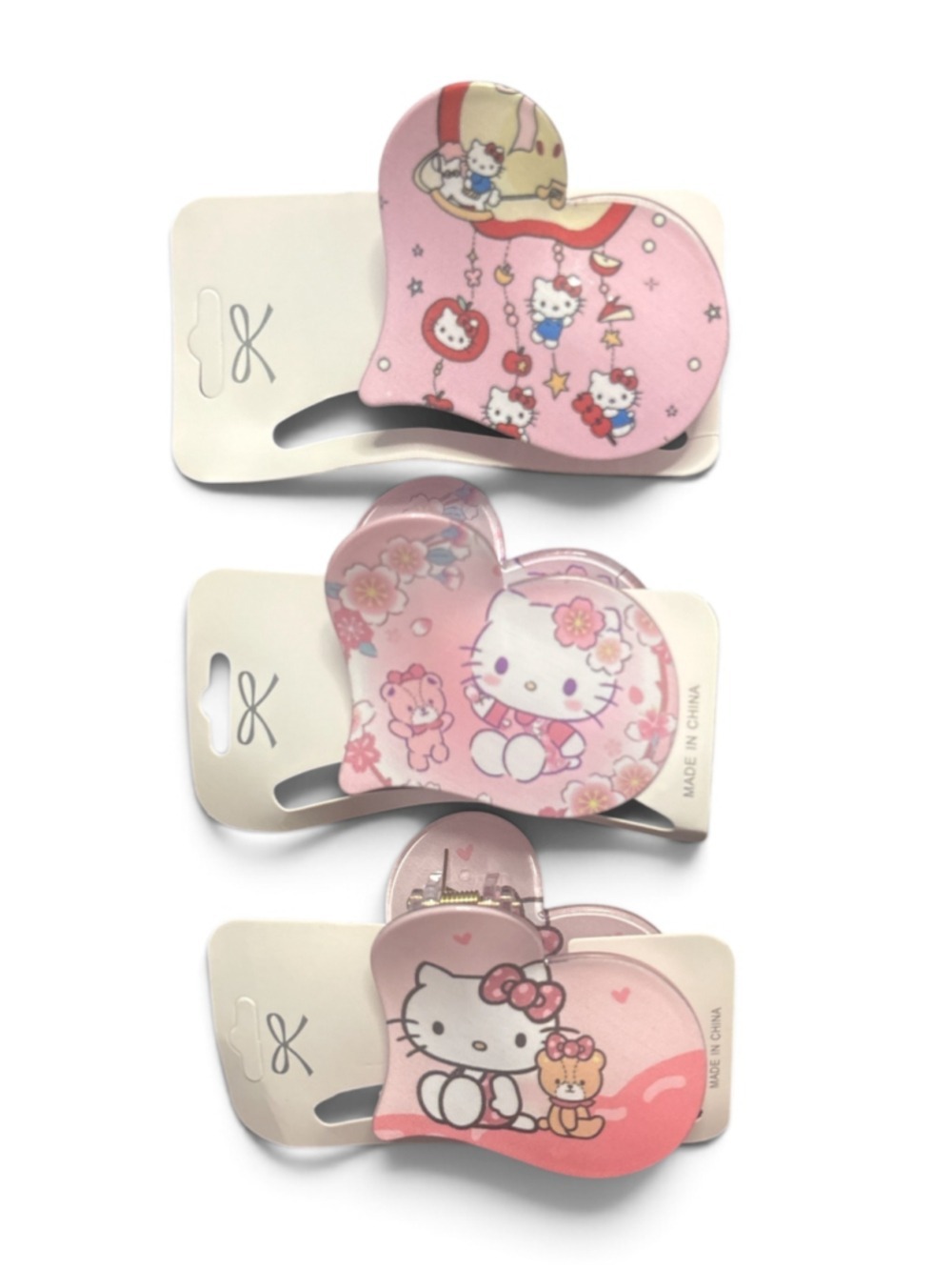 Sanrio Hello Kitty Hair Claw Clips Set